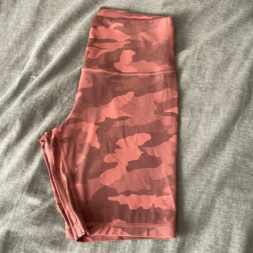 lululemon athletica Pink Camo High-Rise Leggings
